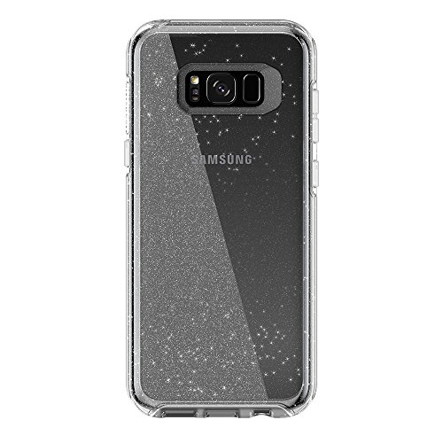 Otterbox Symmetry Clear Series For Samsung Galaxy S8+ - Retail Packaging - Stardust (Silver Flake/Clear) #TOP1