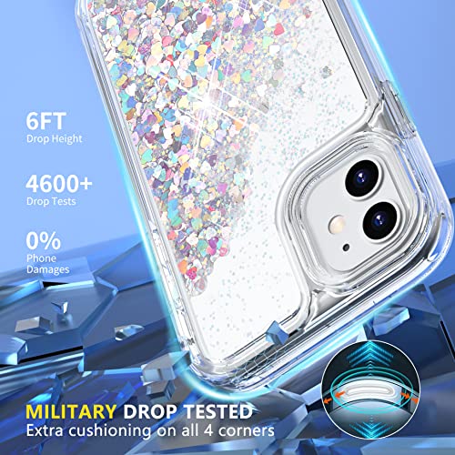 TUUTPU Cover per iPhone 11 6,1'' con Pellicola