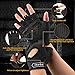 ihuan New Breathable Workout Gloves for Women & Men - No More Sweaty & Full Palm Protection Gym Exercise, Cycling, Fitness, Weightlifting, Pull-ups, Deadlifting, Rowing