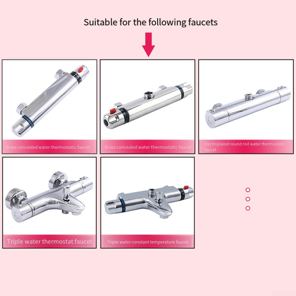 Messing Keramik Thermostatkartusche - Ersatzventil Für Badewanne & Dusche - Einfache Installation