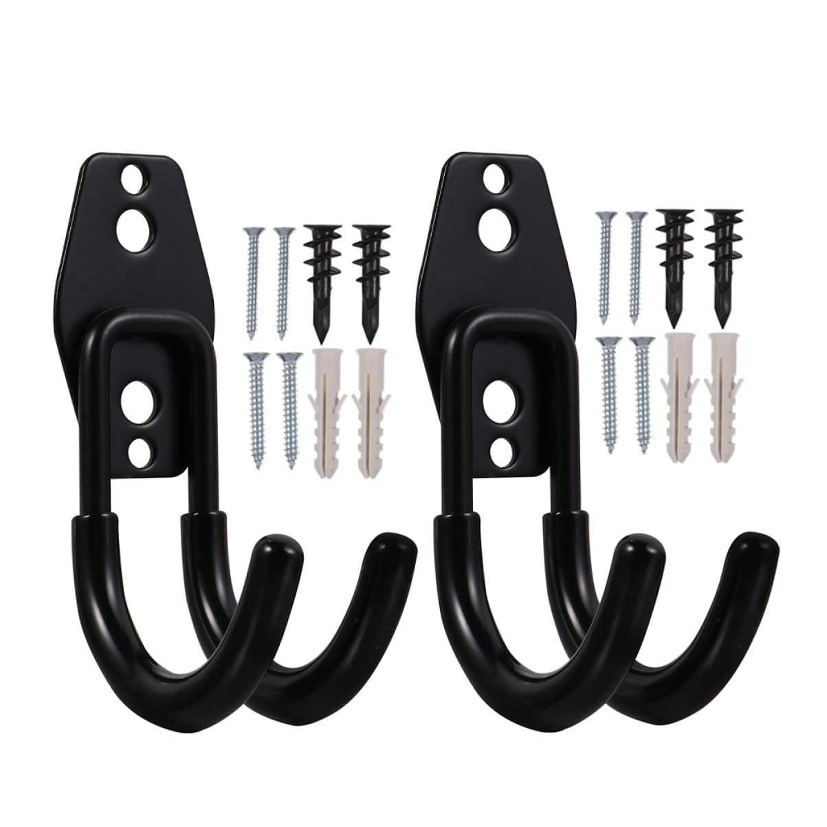 ifundom 5 Set Ganci Per Da Metallo Resistente Per Organizzazione Flessibile Da Facile Installazione E Su Per Ottimizzare Spazi Esterni 2 Pezzi*5