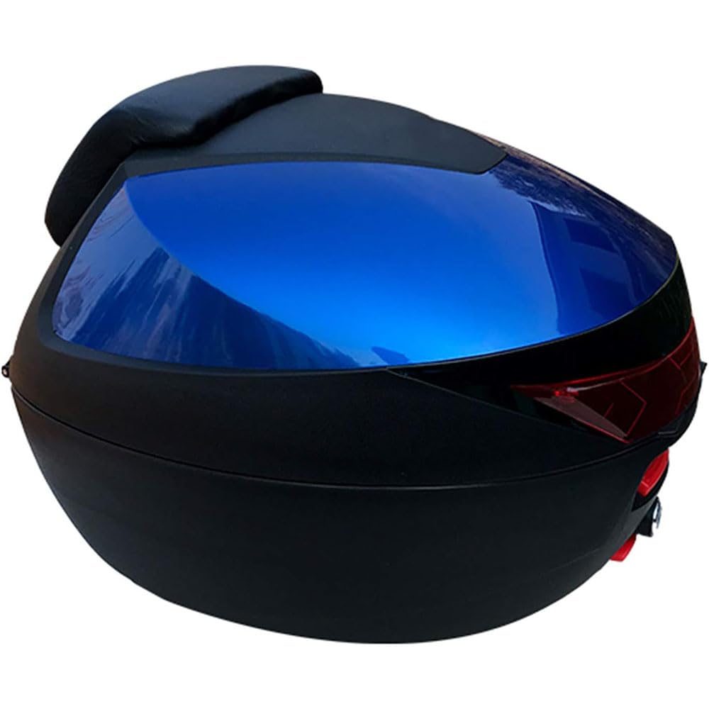 VECNUM Top Case Moto Case Top Case Boîte 35 litres, Top Case Universel, Étui Casque pour Scooter, Moto, Cyclomoteur Quad