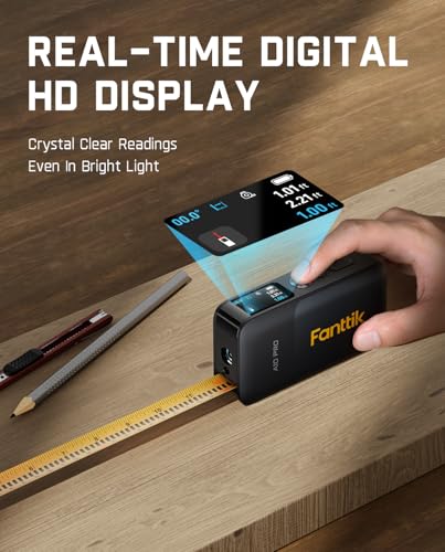 Fanttik F2 Master Mini Cordless Rotary Tool Kit 4V & Fanttik A10 Pro 2-in-1 Digital Laser Tape Measure with HD IPS Color Display