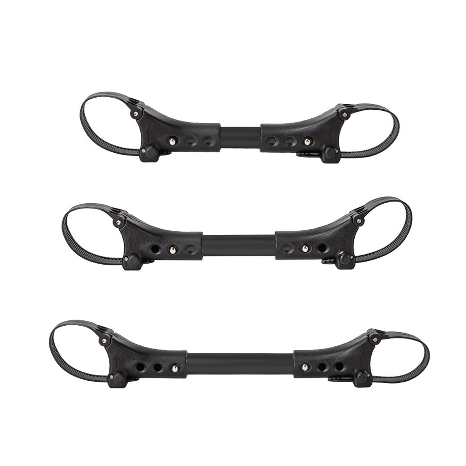 Lot de 3 connecteurs de poussette, double connecteur pour poussette, s'adapte à la plupart des poussettes, deux poussettes en une double prise de poussette