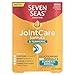 Price comparison product image Seven Seas JointCare Supplements With Turmeric, 60 High Strength Capsules With Glucosamine, Omega-3, Vitamin D & C, EPA & DHA, Manganese & Zinc (30 day duo pack)