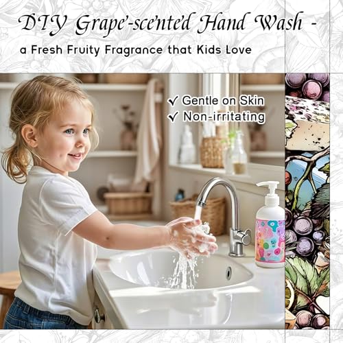 Image of HIQILI Grape Fragrance Oil for Diffusers, Perfume & Room Spray - 5.07 Fl Oz | for Making Candles, Hand Soap, Air Freshener, Long Lasting Fruity Scents - 150 ML