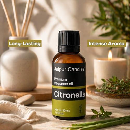 Image of Fragrance Oil | 30 ml | Aroma Oil for Home Fragrance | Best for Aromatherapy | Use in Diffusers, Candles, Air Fresheners (30ML, Citronella)