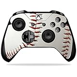 MightySkins Skin Compatible with Microsoft Xbox One X Controller - Baseball | Protective, Durable,...