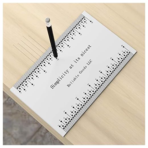 SimpleMarker T-Square Marker Simple Easy Ruler Woodworking Tool Line Draw T-Rule 6 Inches