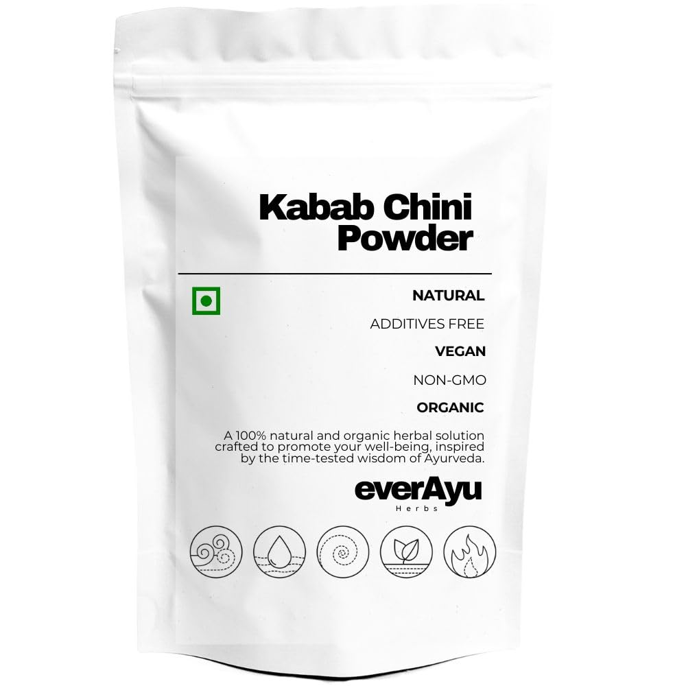 Kabab Chini Powder churna -Tailed Pepper - Shital Chini- Piper cubeba |100% Natural and Pure | (50 Gms)