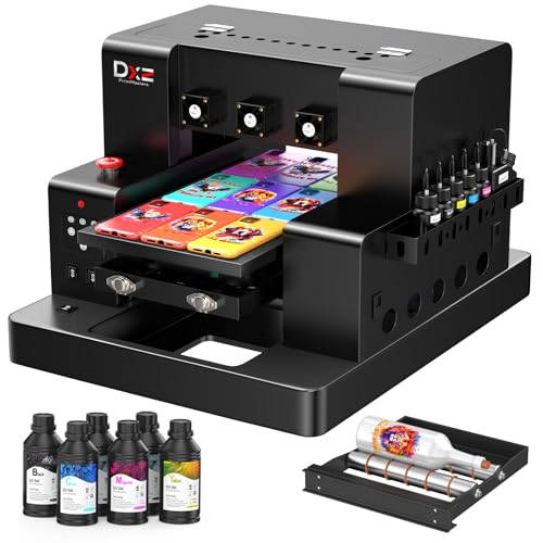 DXZ A3 UV Printer with L805 Printhead – 6-Color CMYK+WW...