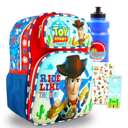 Disney Toy Story Mini Backpack for Kids - Bundle with 12