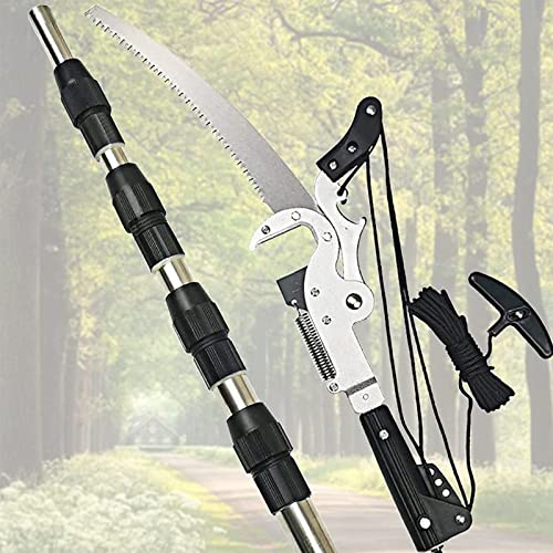 Herramienta cortadora de árboles de gran altitud, kit de sierra de poda para paisajismo, cosecha de plantas de vid - Equipo de jardinería para profesionales