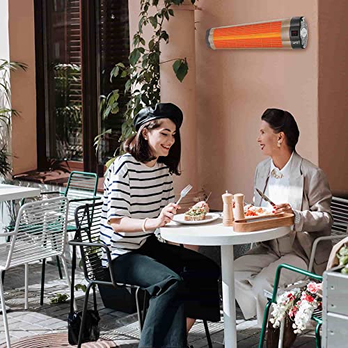 UFO UK-15 | Energy Efficient Space Heater | 1500-Watt Room Heater | Beneficial Infrared Technology | Wall Mountable - Image 5