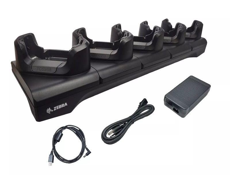 Amazon.com: 5-Port Charging Cradle Kit for Zebra TC53, TC58