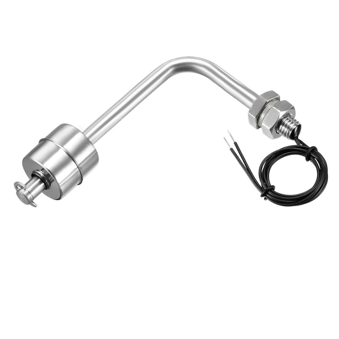 Interruptor de flotador de acero inoxidable for bomba de agua, tanque, piscina, jardín, estanque, Sensor de nivel de agua líquida, M11, 110mm de longitud Interruptor electrico