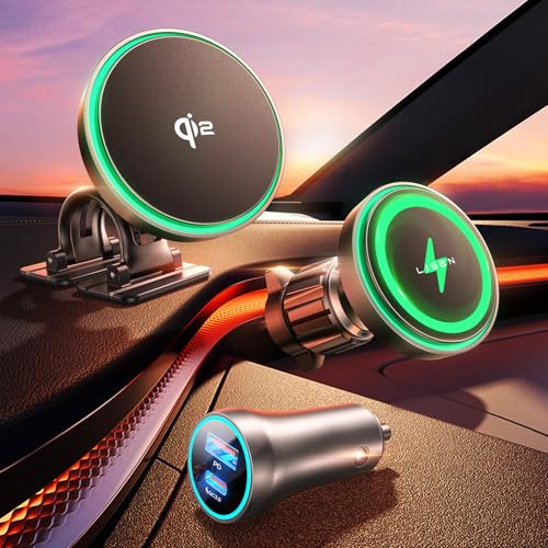 LISEN Qi2 Magsafe Autohalterung 15W Ladegerät