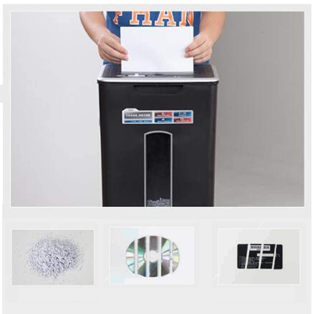 Trituradora de Papel, Papel de Micro-Corte de Alta Seguridad de 10 Hojas/CD/Tratamiento DE Tarjeta DE CRÉDITO con Tienda DE DIABAZA DE PLATACIÓN 100% Antes DE AMPS Y TECNOLOGÍA DE Safe