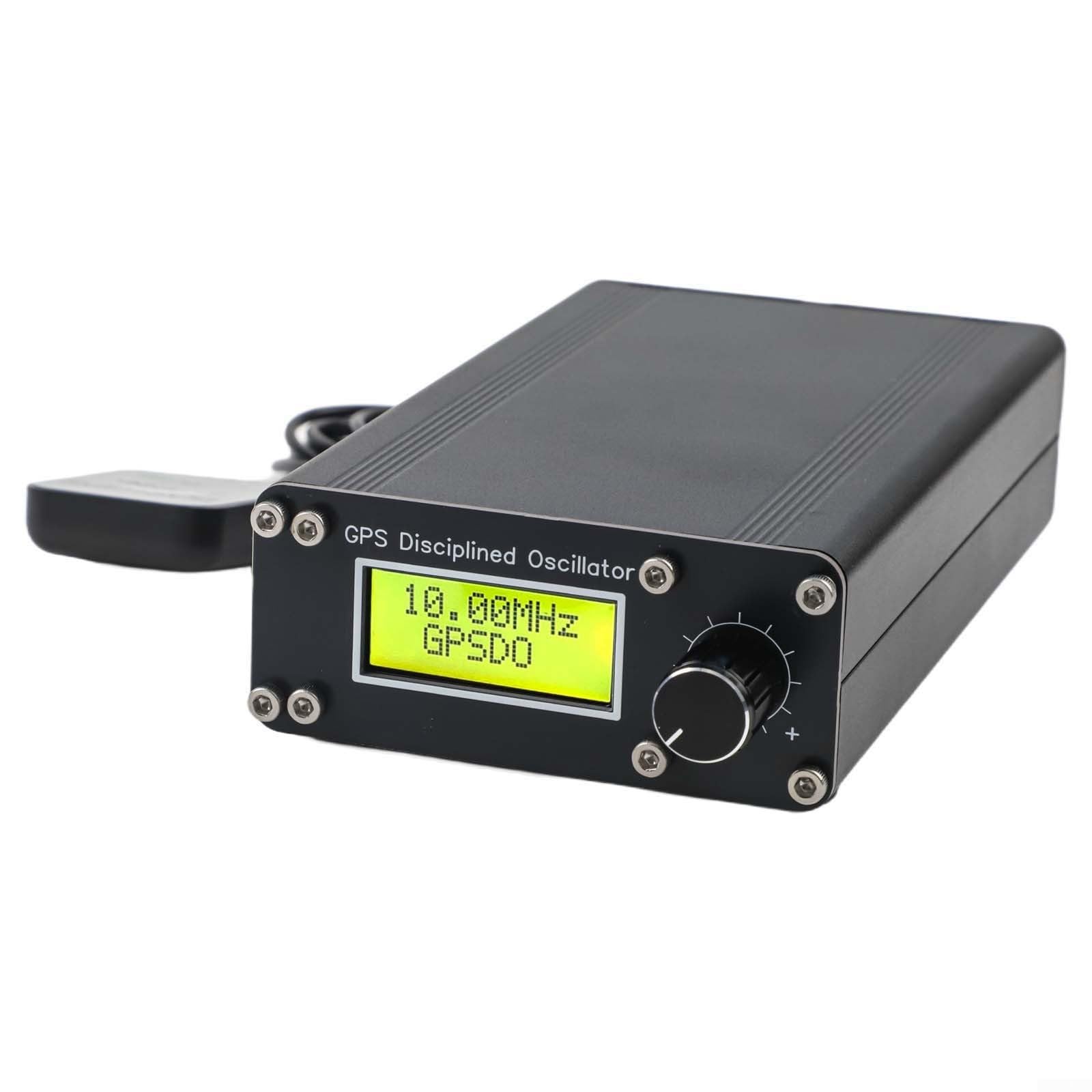 GPSDO 10MHz Signalgenerator GPS gezähmte Uhr Disziplinierter Oszillator für Audio-Tests für Frequenzkalibrierung Laborausrüstung