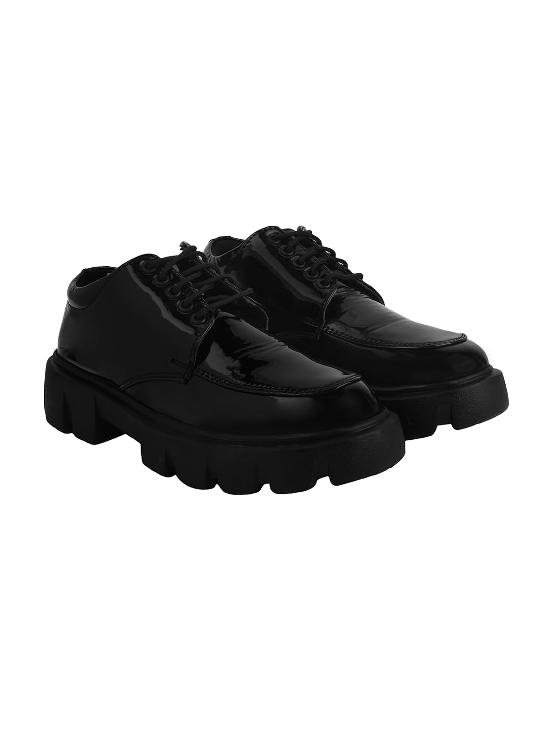 Shoetopia Smart Casual Lace-up Detailed Black Loafers for Women & Girls /UK8 (B0CBMR8L2N) Amazon Price History, Amazon Price Tracker
