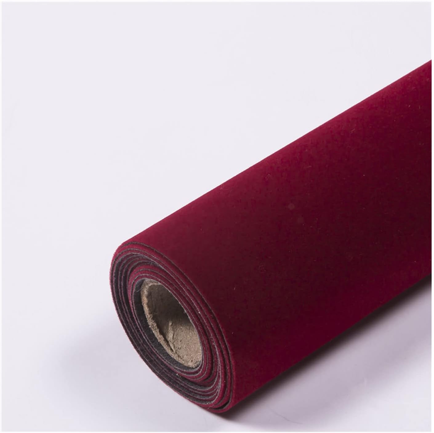 Wj Tela Autoadhesiva Tela Adhesiva Tela Asfáltica Autoadhesiva Tela Autoadhesiva para Tapizar Tela Autoadhesiva para Ropa Hoja De Tela De Terciopelo Adhe(Size:1M*1.48M,Color:azufaifo Rojo)