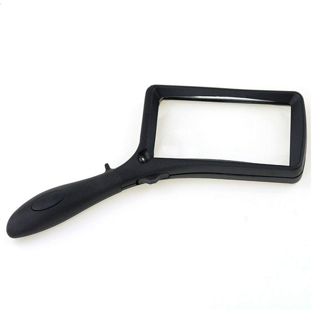 Buy ZDDZ Handheld Portable Double Lens Magnifier/with LED Light HD