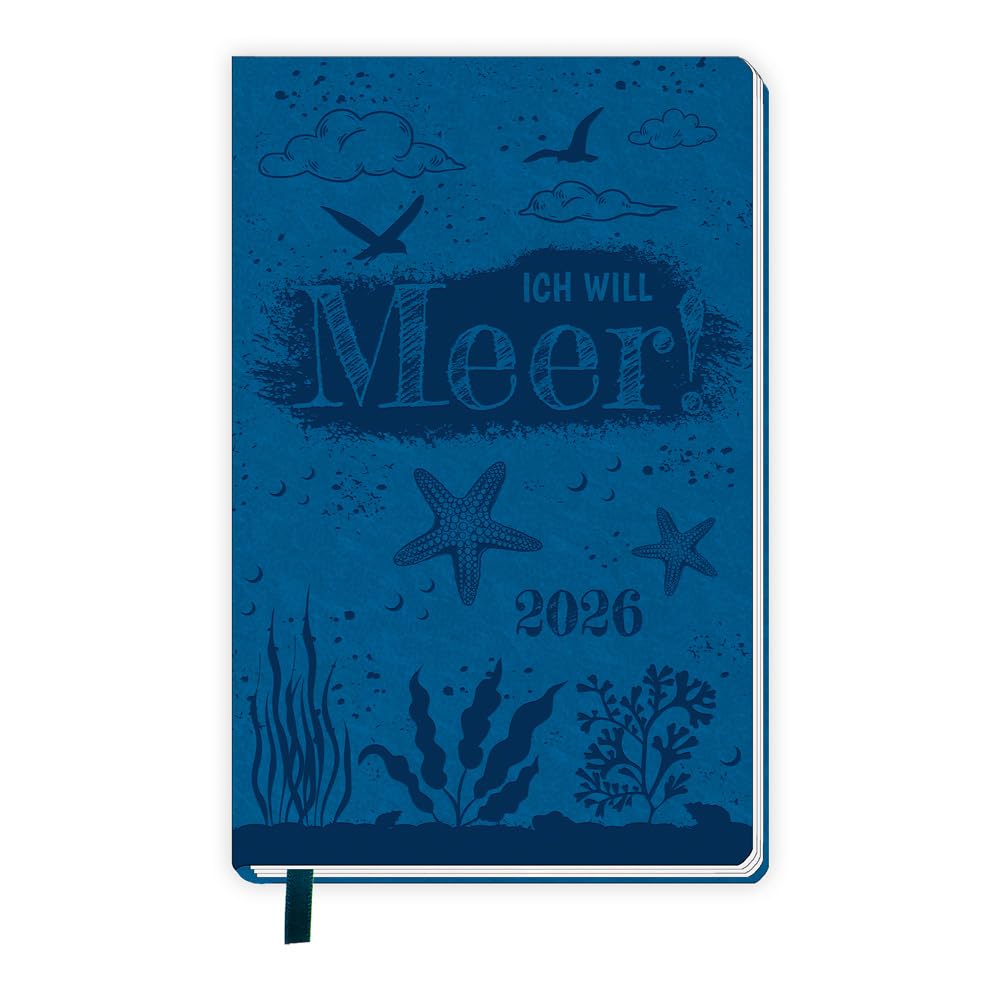 Trötsch Verlag GmbH & Co. KG Taschenkalender | Taschenkalender A6 Soft Touch Maritim 2026