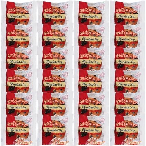 Otis Spunkmeyer Chocolate Chip Muffins Individually Wrapped, 4 Ounce, 24 Count Case