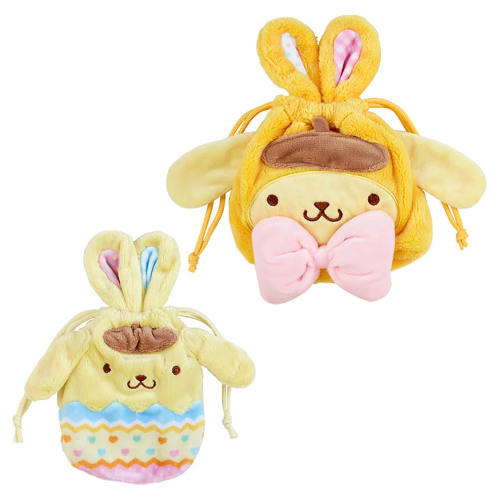 Amazon.co.jp: サンリオ(SANRIO) サンリオ ポムポムプリン 巾着2枚