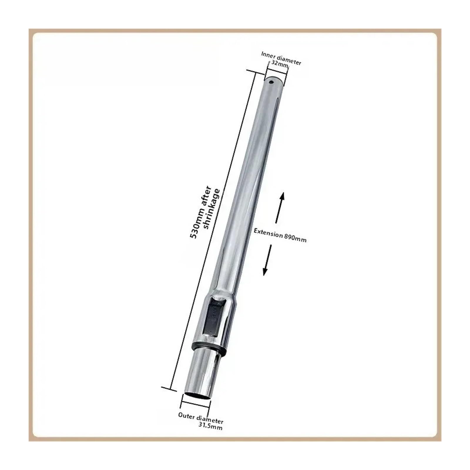 Tube télescopique 32 mm(32mm)