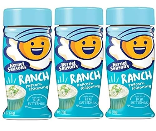 Kernel Season's Popcorn Seasoning, Ranch 2.85 Ounce - Pack of 3