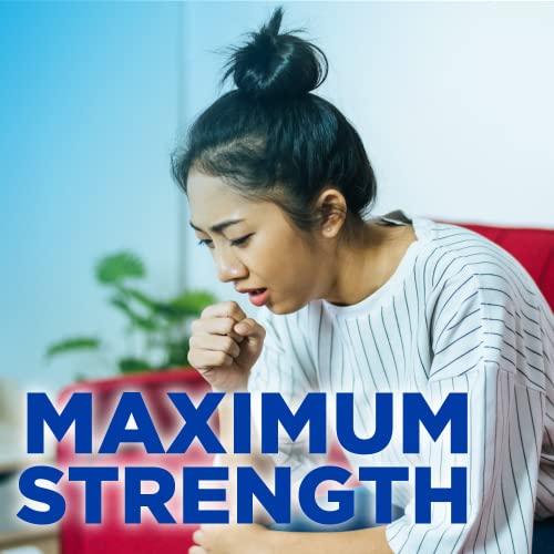 Image of Amazon Basic Care Maximum Strength Chest Congestion and Mucus Relief, Guaifenesin Extended-Release Tablets, 1200 mg, 42 Count