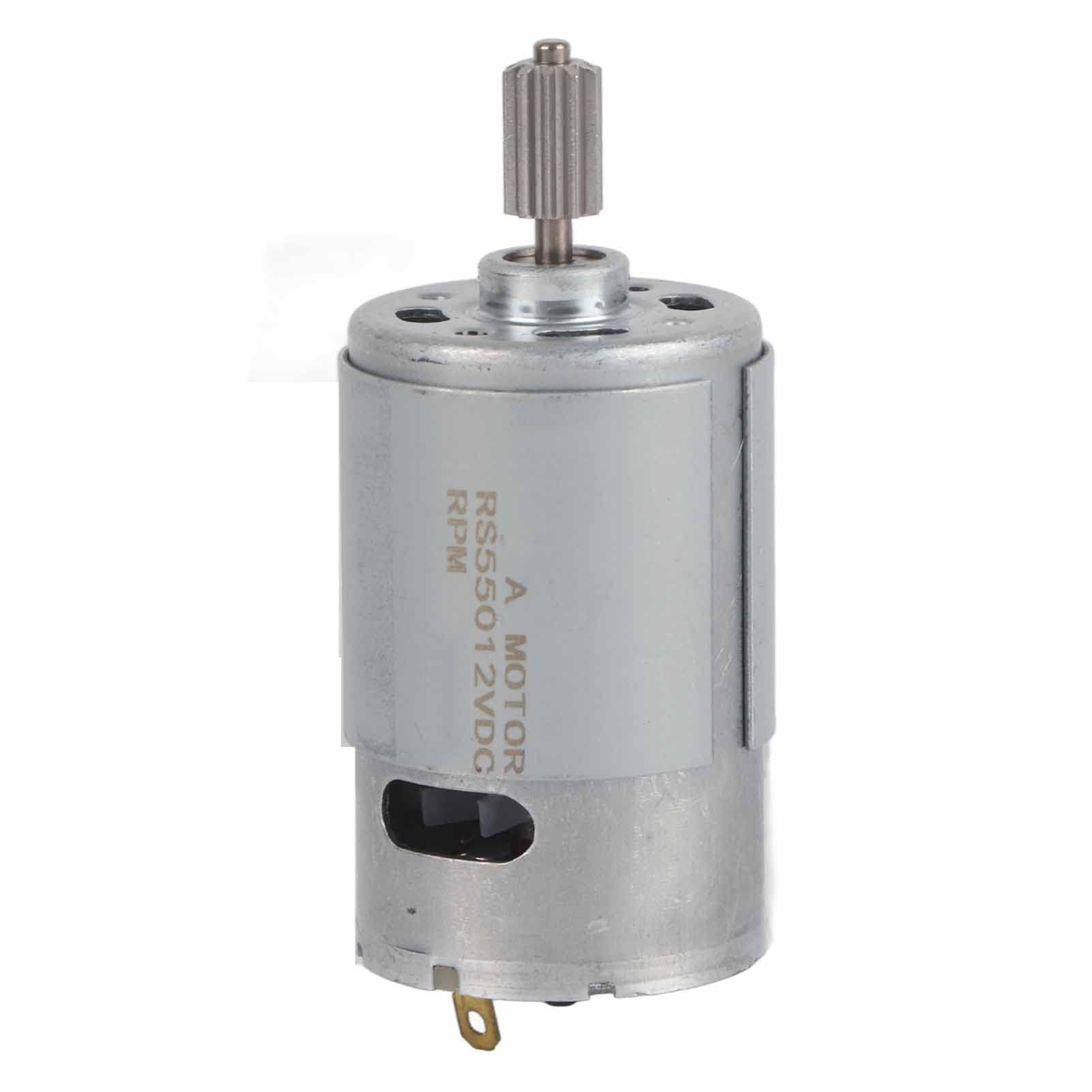 Moteur pour voiture électrique Rs550 12 V, moteur 12 V, Rs550 30000 tr/min, moteur 12 V 30 000 tr/min, 12 V Rs550, micromoteur à vitesse élevée pour voiture jouet électrique 55030000 (5)