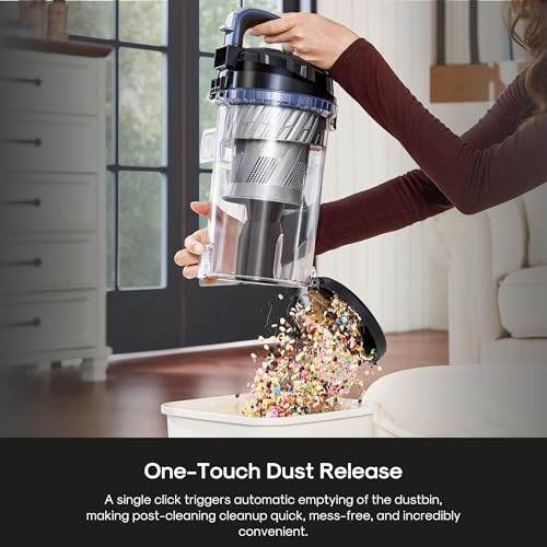 Eureka Vacuum Cleaners for Home, Dual Cyclone Suction, NEU612BL - image 6