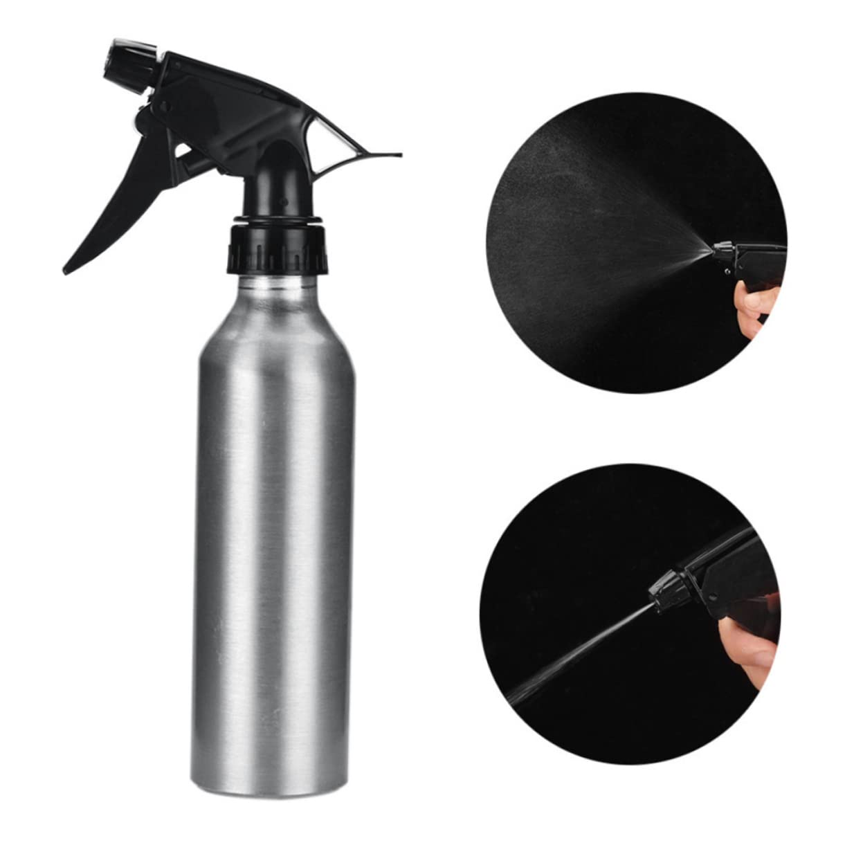 Toyvian 2 Ensembles Bouteille Vaporisateur Aluminium Lot De Pulvérisateur Multi Usage Rechargeable Pour Plantes Cuisine 3 Pièces * 2