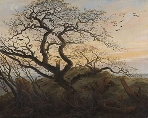 Affiches et gravures de l'arbre aux corbeaux en toile de qualité musée