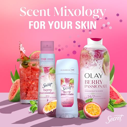 Secret Fresh Antiperspirant Deodorant, Berry Passionate Scent, 2.6oz - image 9