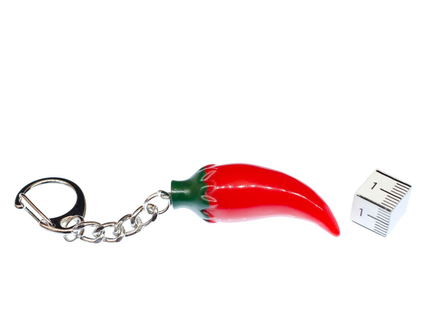 Miniblings Chili Key Ring Chain Pepperoni Peppers Red