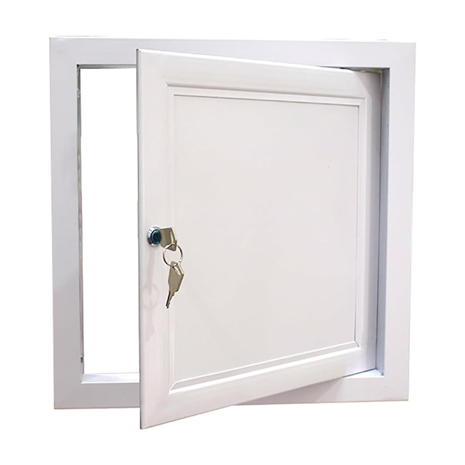 Porte d'inspection avec clés 45x70 cm pour sécuriser vos gaines techniques