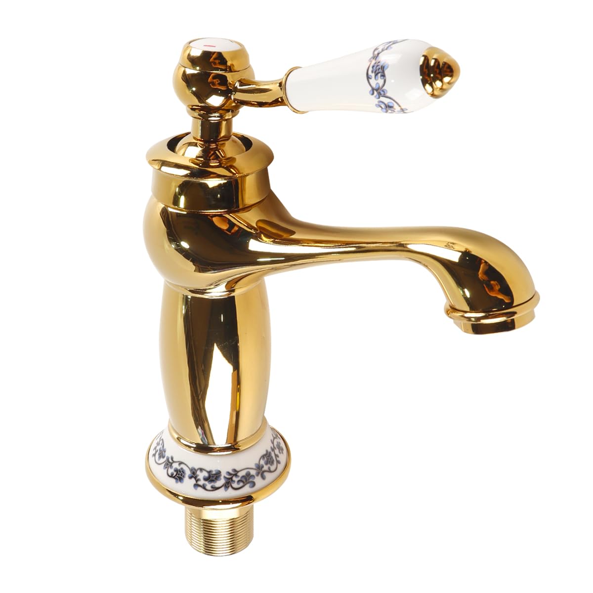 Sarini Retro Bathroom Basin Mixer Tap, Luxury Victorian - Image 2