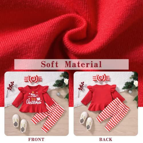 Aalizzwell Infant Baby Girls Christmas Outfit4