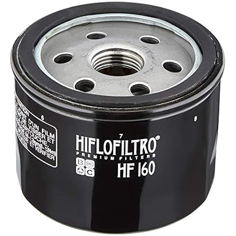 Filtro HifloFiltro HF160 para Moto Blindado Cover