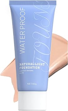 Liquid Foundation Waterproof | Oil Control Waterproof Liquid Concealer for Oily Skin, Dry Skin, Combination Skin, Sensitive Skin, Beauty Foundation Facial Makeup