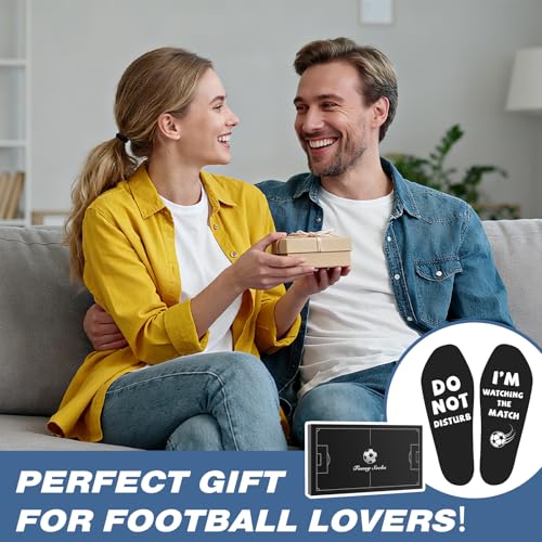Funny Socks Men, Funny Football Gifts for Men, Non-Slip Combed Cotton Mens Novelty Socks 1 pair, Christmas Birthday Anniversary Mens Novelty Gifts for Husband Dad Brother, Size 6-11 - Image 3
