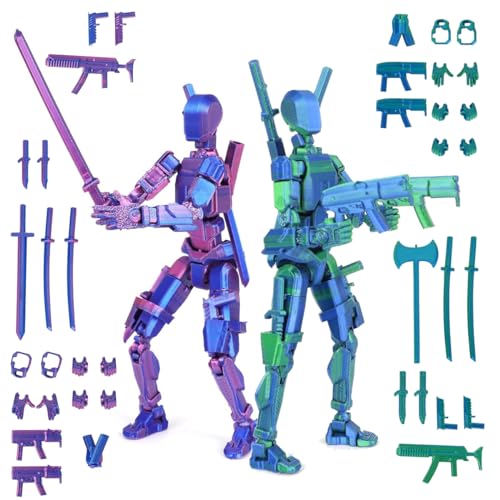 T13 Action Figure Satz (Montage abgeschlossen), 3D-gedruckter Mehrgelenke,...