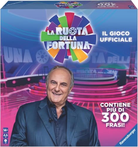 Ravensburger - La Ruota della Fortuna, Gioco Ufficiale Gerry Scotti,...