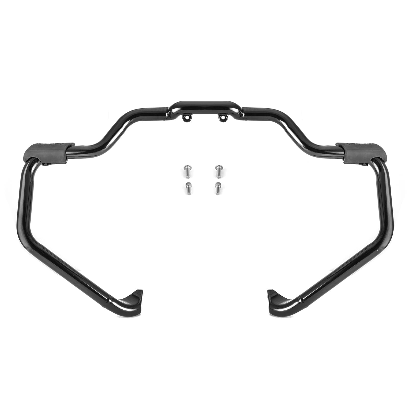 Photo 1 of Mofun Engine Guard Crash Bar Mustache Highway Bar Compatible with Indian 2014-2023 Chieftain 2016-2023 Chieftain Dark Horse Springfield 2014-2021 Chief Vintage 2014-2018 Chief Classic Black Black Classic Style