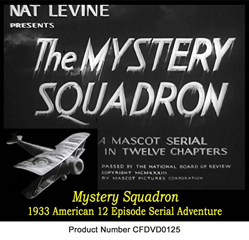 Image of Mystery Squadron, Old Films 1933 12 Chapter Movie Serial 2 Disc set DVD