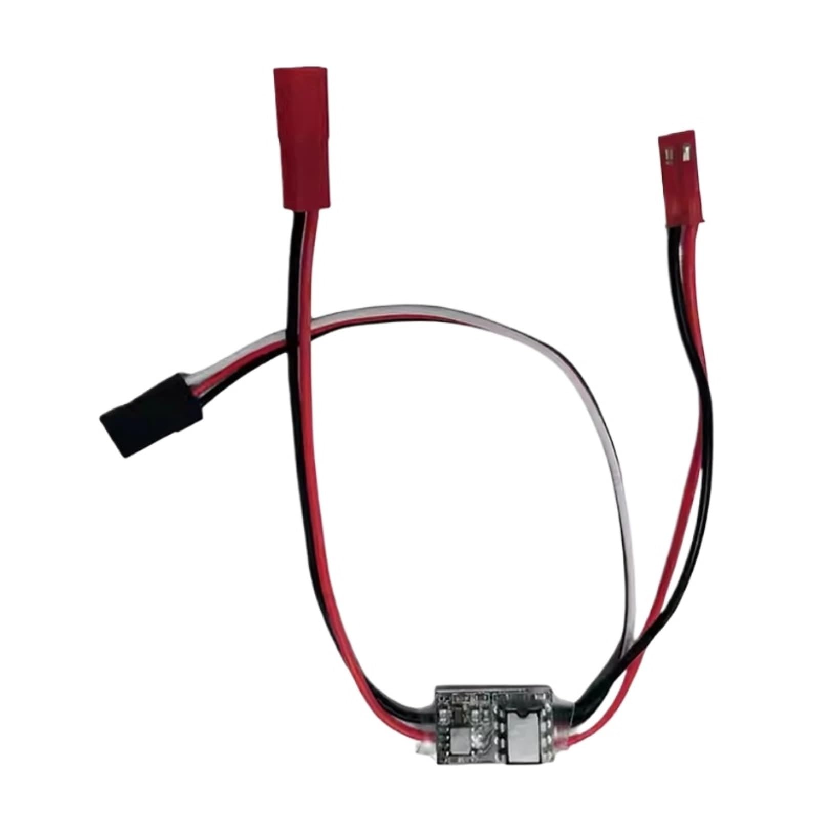 Per 1PCS 3.2-6.5V 1S 7A Bidirezionale Spazzolato ESC Micro Regolatore Di Velocità Senza Freno RC Auto Modificata Sostituzione Fuoristrada Veicoli ESC RC