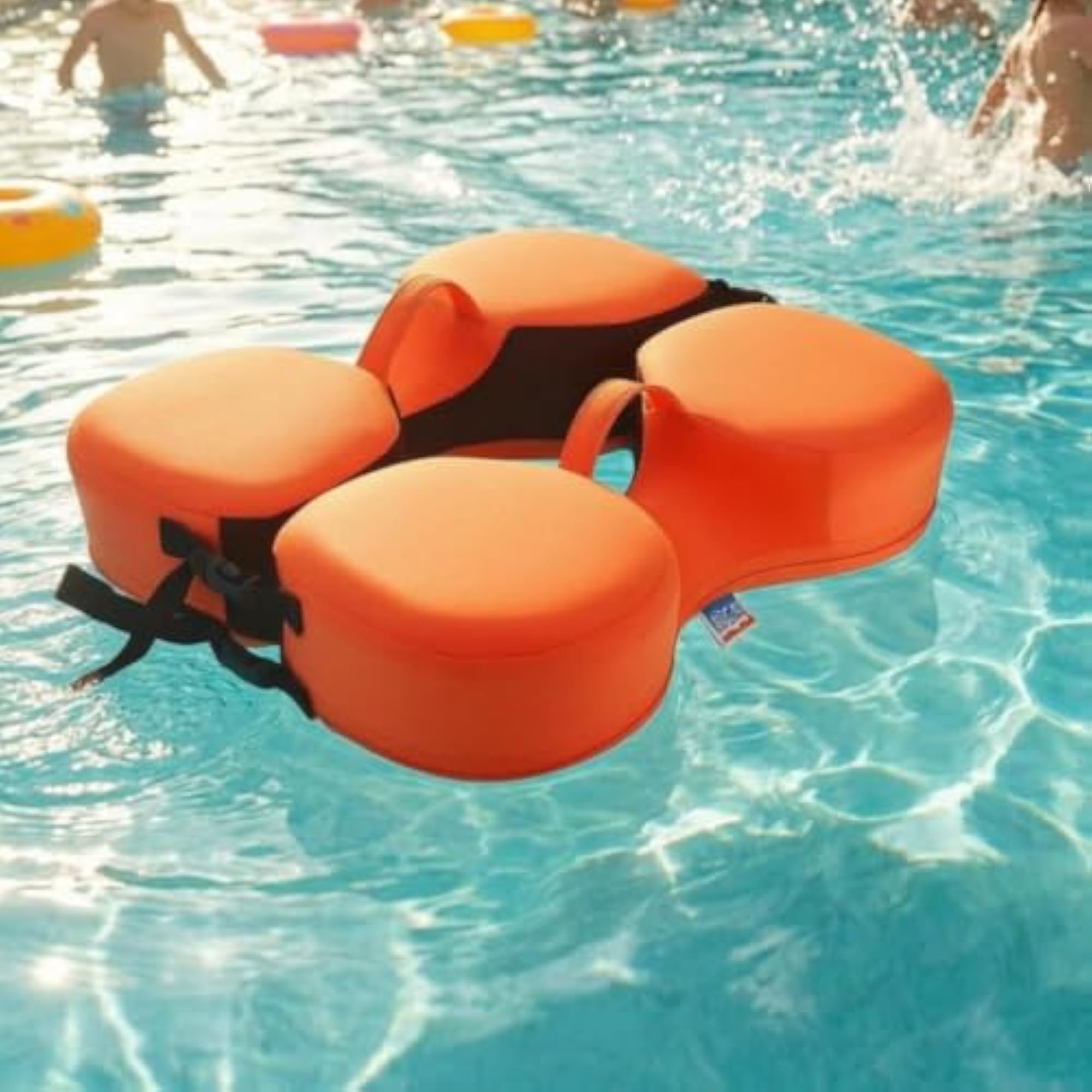 Inflatable Baby Swimming Buoy Soft Textile Cover